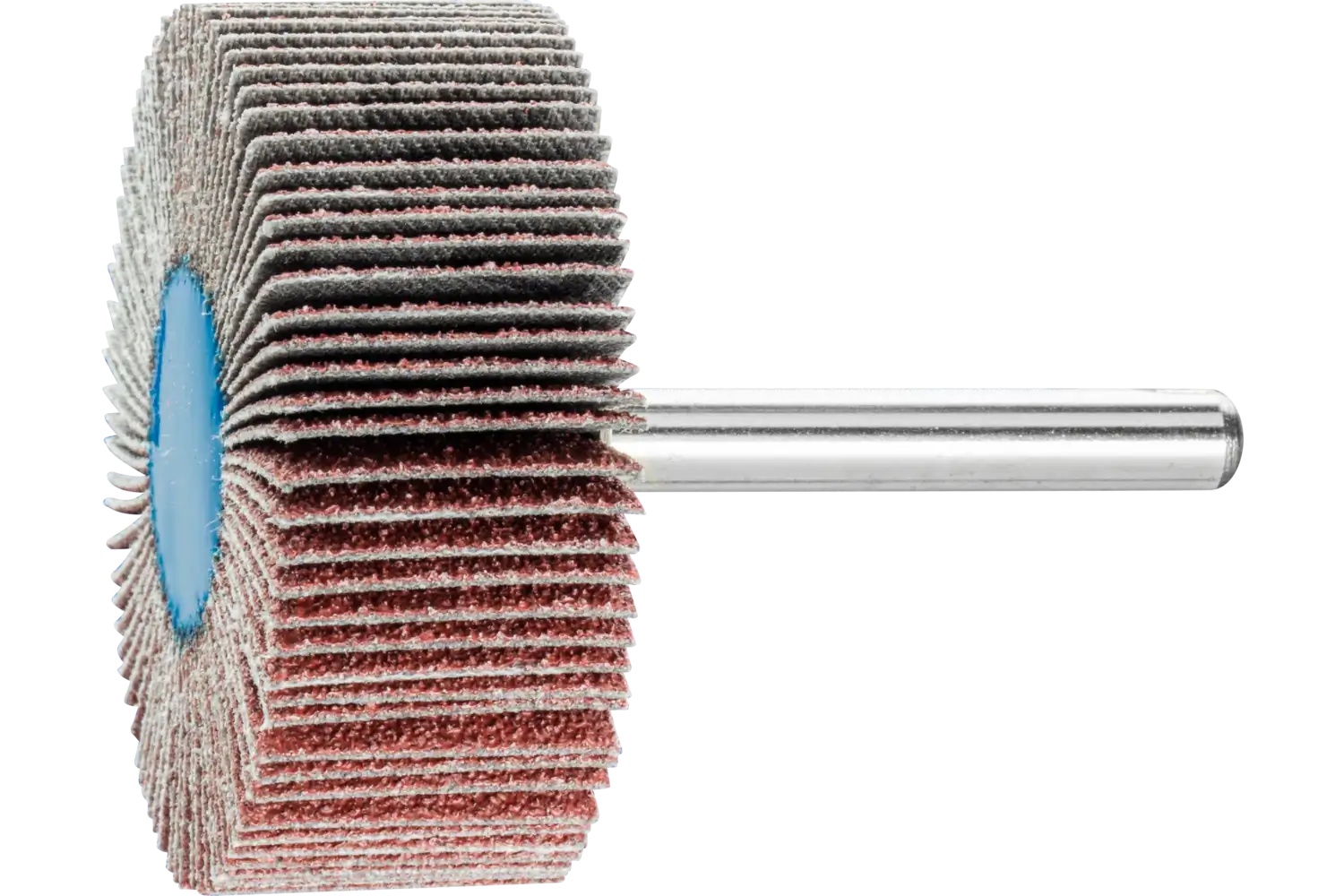 Picture of Pferd Mounted Flap Wheel, 2" X 3/4, 60 Grit, 1/4" Shank, Aluminum Oxide